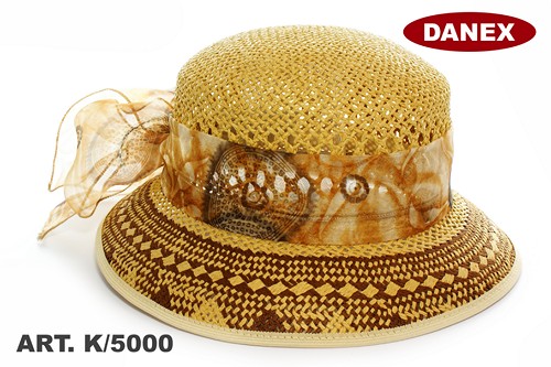 kapelusz damski wiosna lato logo-206-k-5000