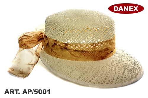 kapelusz damski wiosna lato logo-189-ap-5001