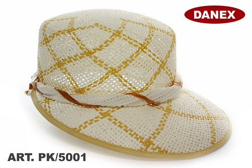 kapelusz damski wiosna lato logo-245-pk-5001